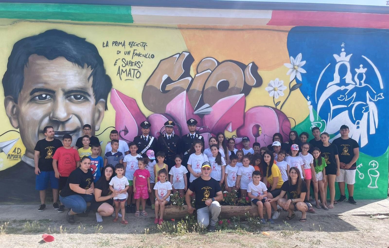 Campana, iniziativa “green” dell’oratorio “Don Bosco”: i carabinieri diventano animatori d’eccezione