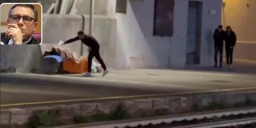 senzatetto molestato Bovalino