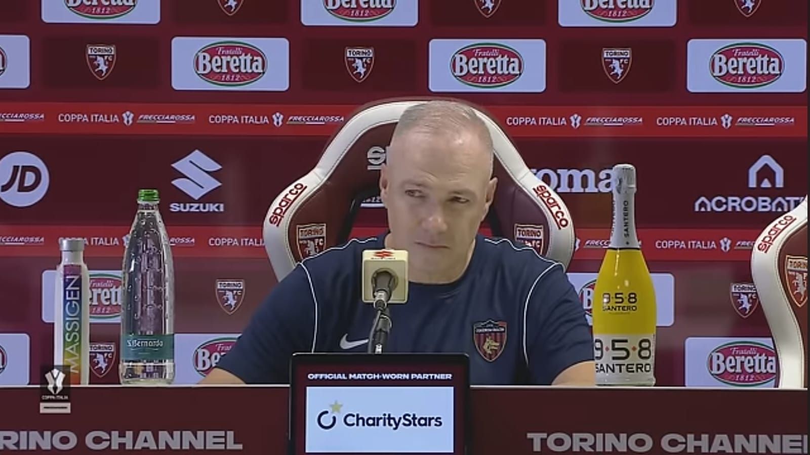 Cosenza, Alvini: «Marras? Sereno o no, non lo convoco. Il mio stato d’animo? Sono felice»