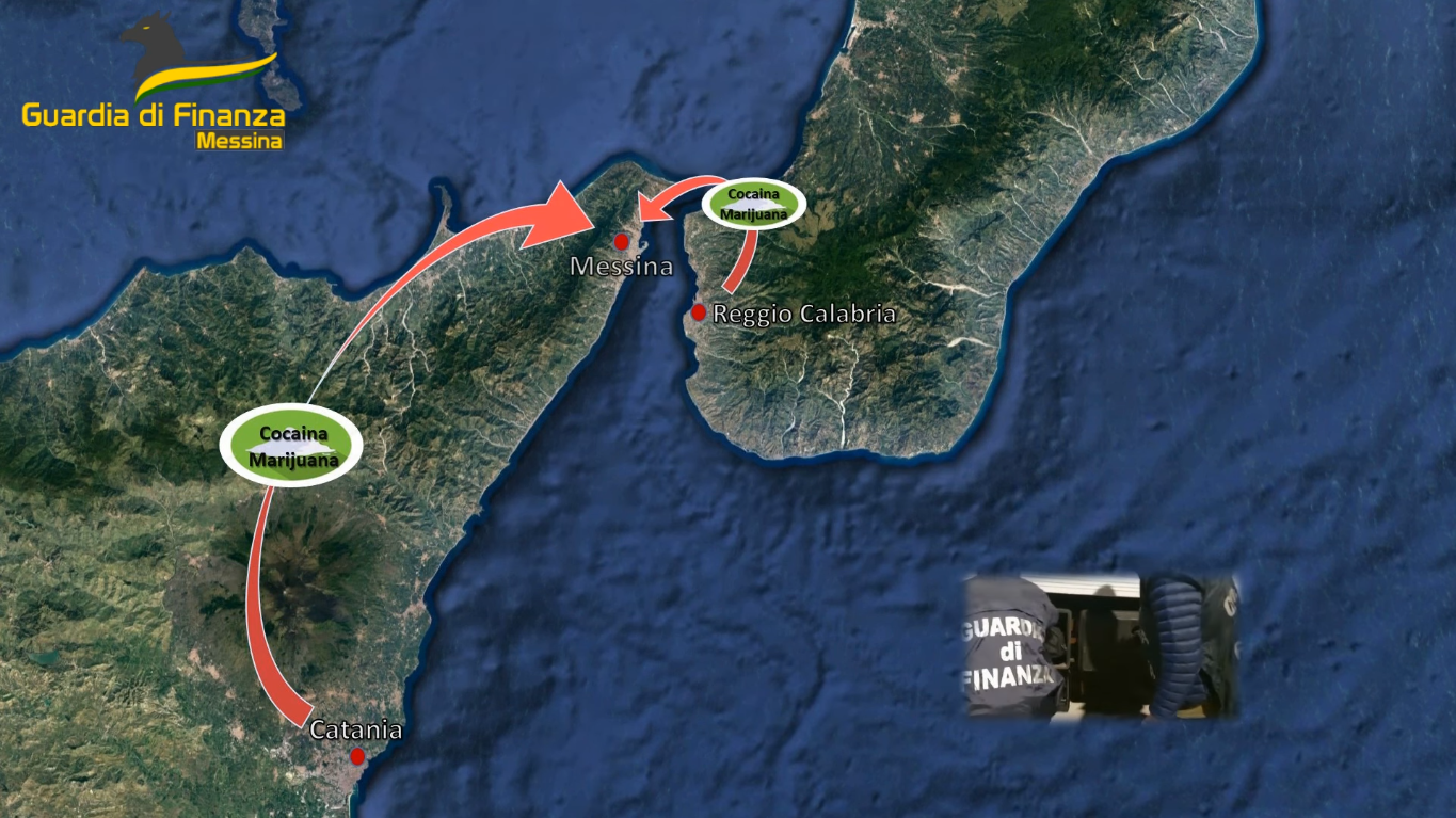 Droga da Messina alla Calabria consegnata in ambulanza: 45 condanne in Appello – NOMI