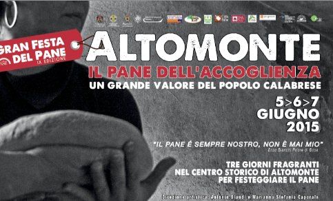 Ad Altomonte il pane che unisce
