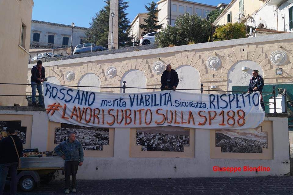 Tolto il blocco sulla provinciale a Rossano