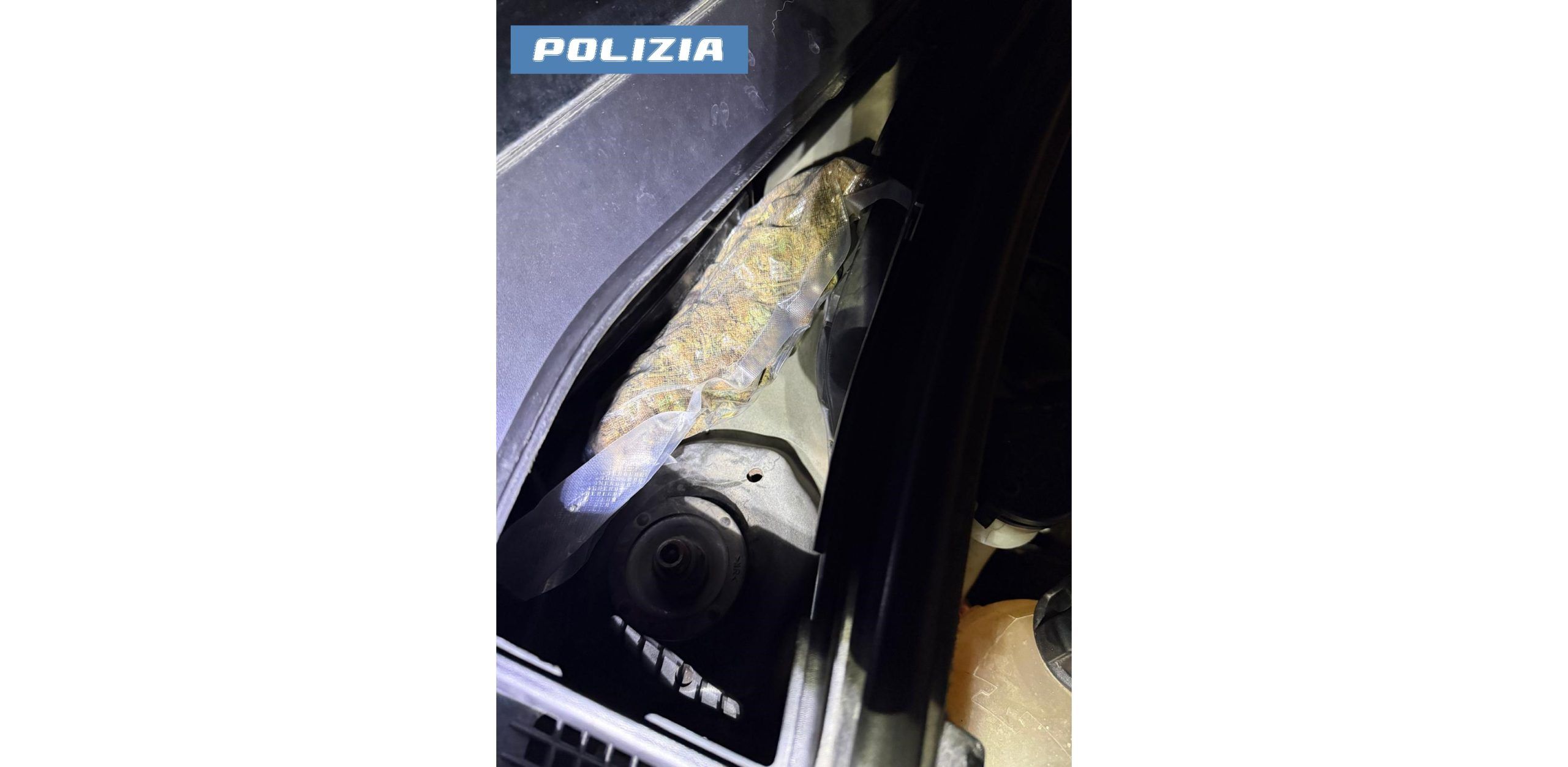 Cocaina e marijuana nel cofano, arresto a Villa San Giovanni durante controlli autostradali