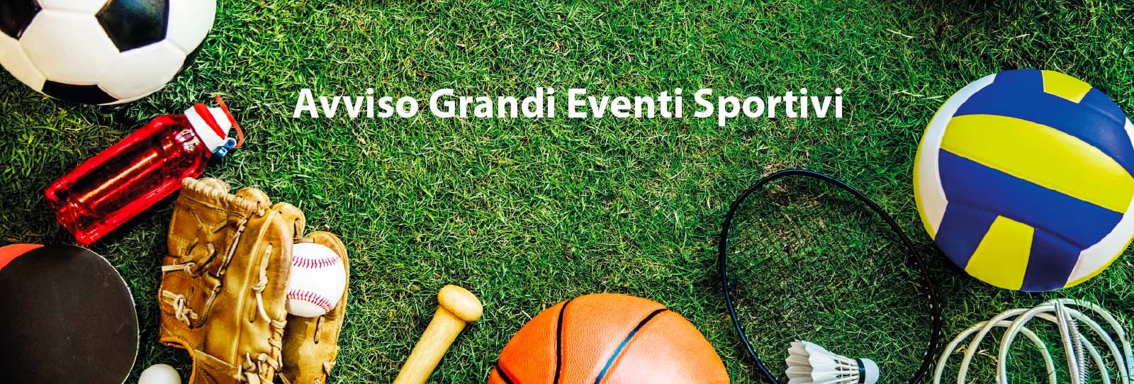 Sostegno ai grandi eventi sportivi e turistici, la Regione stanzia due milioni di euro