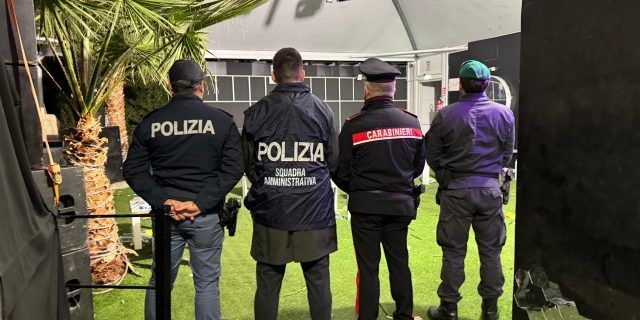 Sicurezza nella movida dopo Crans-Montana, controlli interforze in una discoteca del Catanzarese