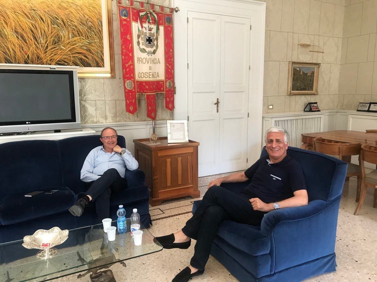 Infrastrutture cosentine, Graziano incontra Iacucci: «Ci sono opere prioritarie»