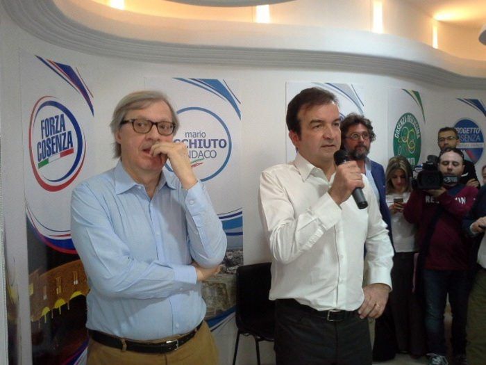 Occhiuto: «Se vinco nomino Sgarbi assessore»