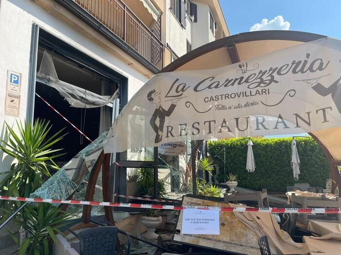 Incendio in ristorante a Castrovillari, forse è stato doloso