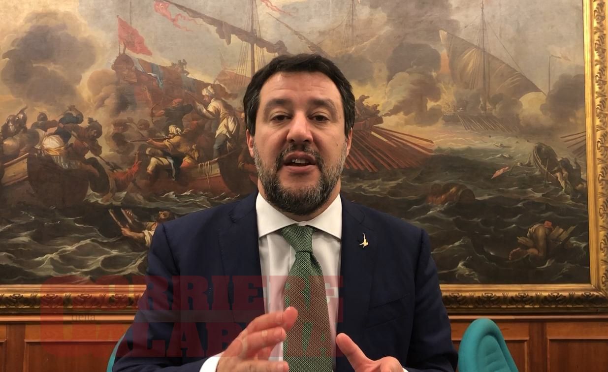 Arresto Castorina, Salvini: «Giù le mani da Reggio e dalla Calabria» – VIDEO