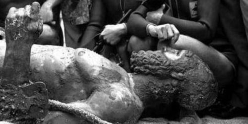 bronzi di riace ritrovamento