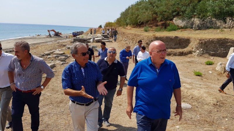 Oliverio nella Locride: «Ecco 53 milioni per la sistemazione idrogeologica»