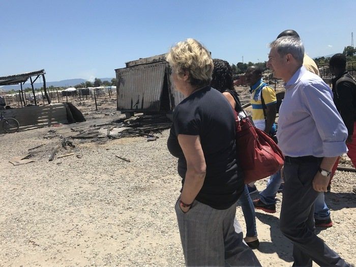 Camusso alla tendopoli di San Ferdinando: «Qui lo Stato ha fallito»