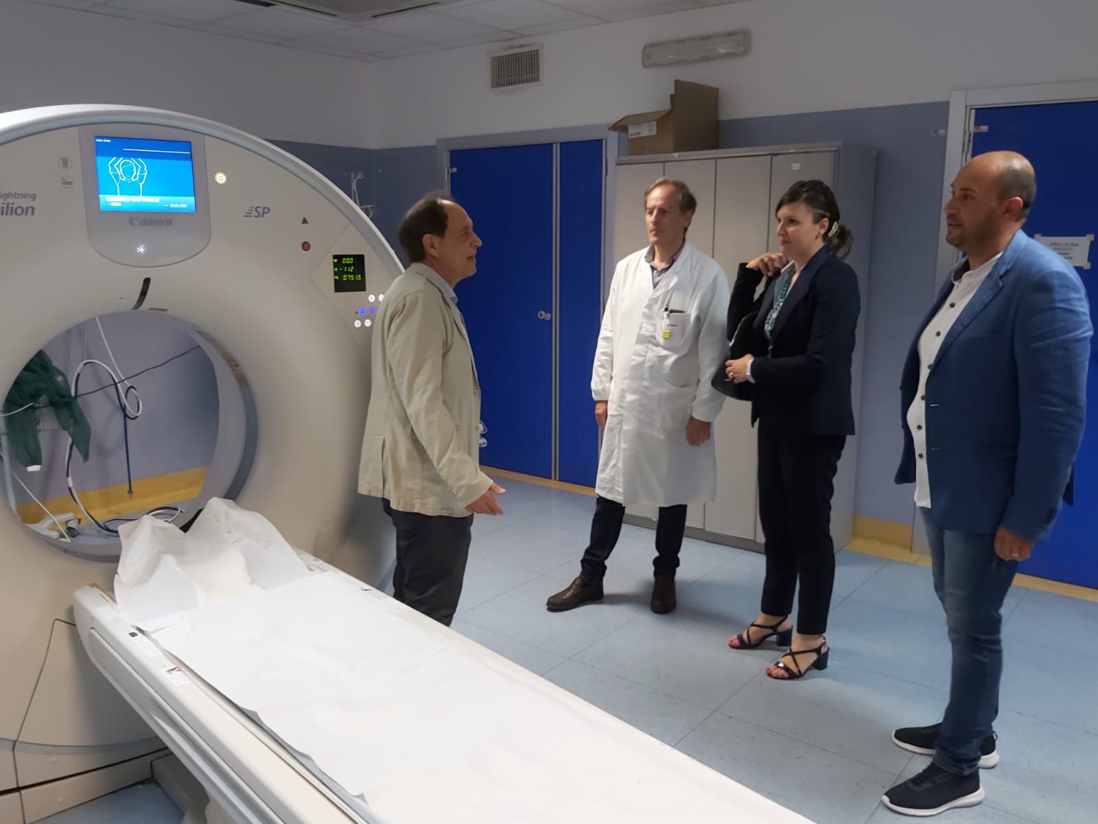 Ospedale di Locri, sopralluogo del Garante Stanganelli: «Visita proficua» – FOTO