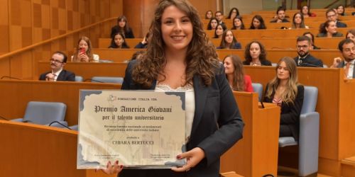 CHIARA BERTUCCI PREMIAZIONE