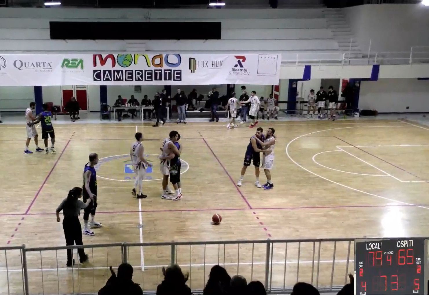 Naufraga anche a Caserta il Basketball Lamezia, sabato nuovamente in campo a Napoli