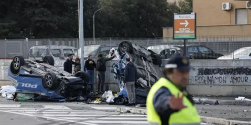 incidente roma poliziotto morto