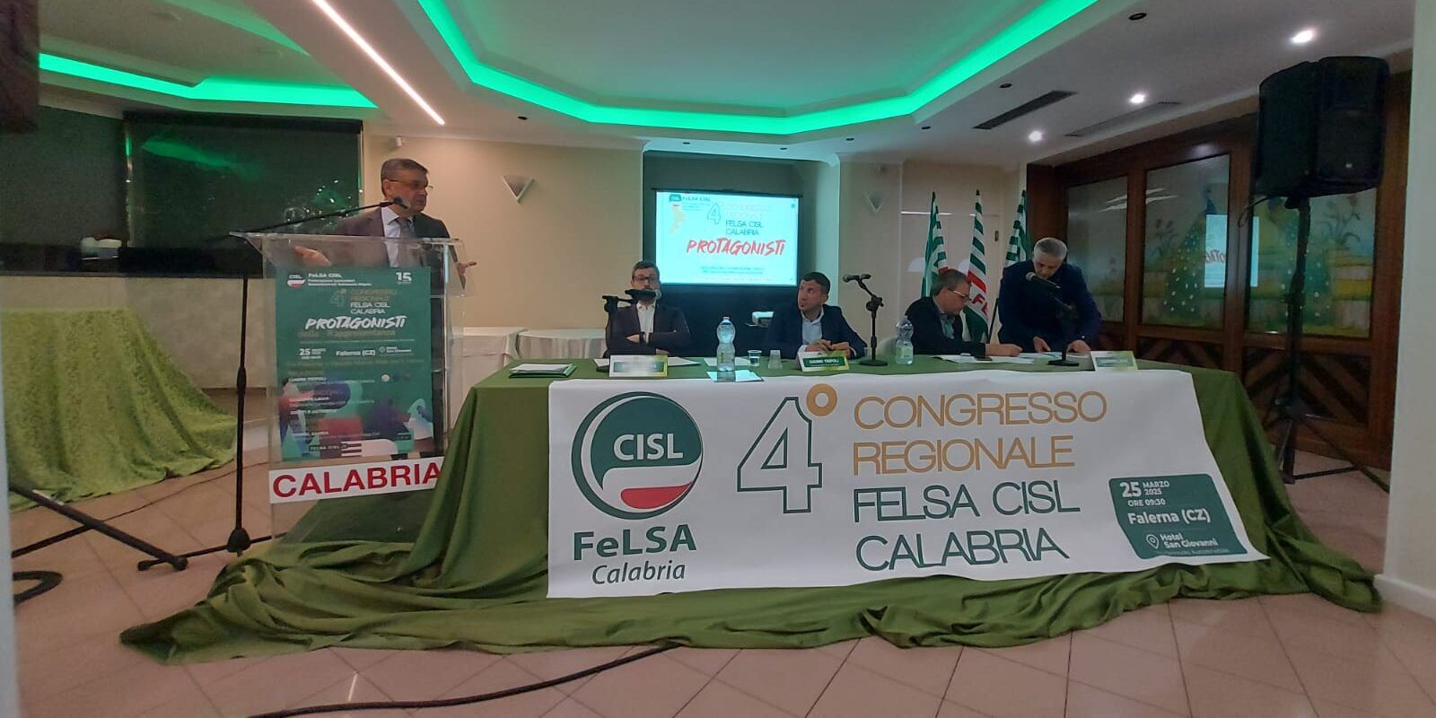 Felsa Cisl Calabria: una giornata di partecipazione, verità e impegno per il lavoro dignitoso