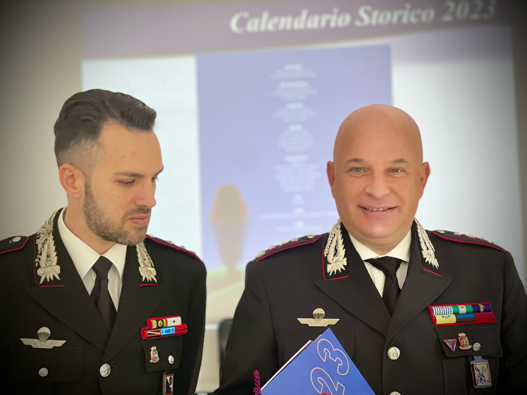 A Roma la presentazione del calendario 2023 dei carabinieri