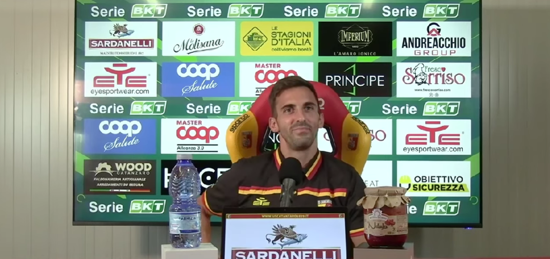 Catanzaro, D’Alessandro: «Capisco l’ambizione della piazza, ma serve pazienza»