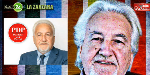 Baiardo a La Zanzara: mi candido sindaco a Bagheria col Partito dei poveri