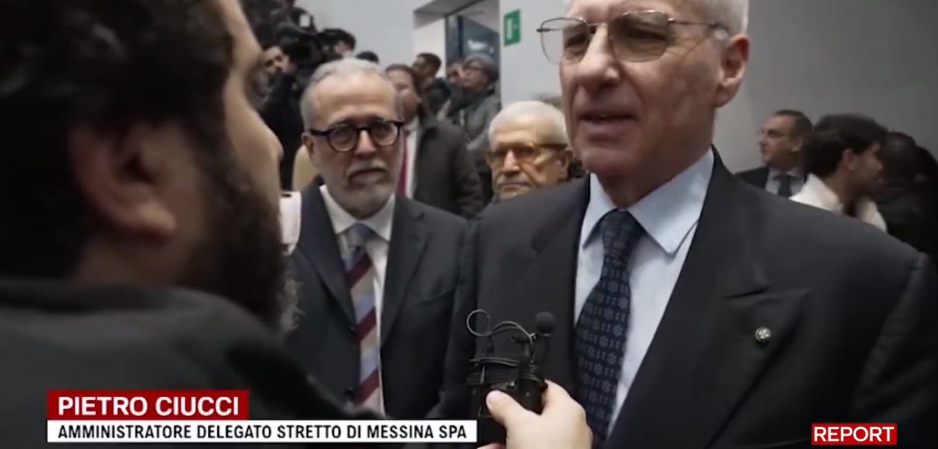 A Report l’inchiesta su Anas e Ponte sullo Stretto