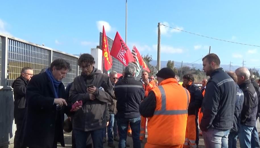 Anche in Calabria lo sciopero dei lavoratori Sirti – VIDEO