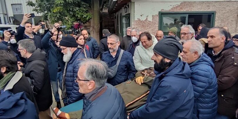 L’abbraccio di Palermo a Biagio Conte: santo subito