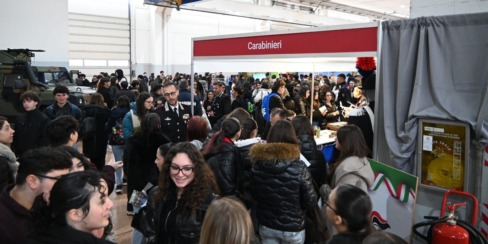 “OrientaCalabria-AsterCalabria” a Rende, l’Arma dei Carabinieri incontra gli studenti