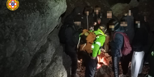 pollino soccorso 9 escursionisti