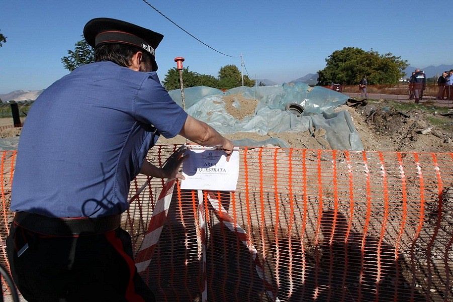 Ionadi, scoperta discarica interrata