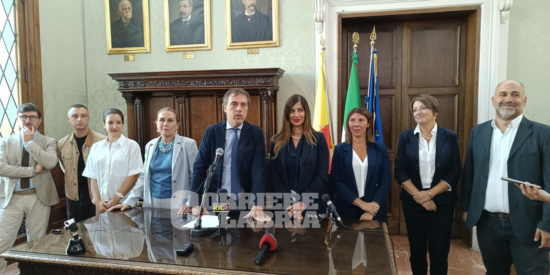 Fiorita presenta la nuova Giunta: «Non è uno yogurt in scadenza. Da Azione grande generosità»