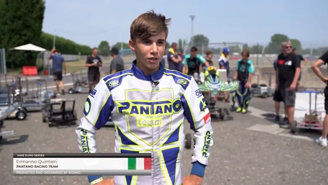 Il giovane pilota calabrese Quintieri entra nel team Pantano
