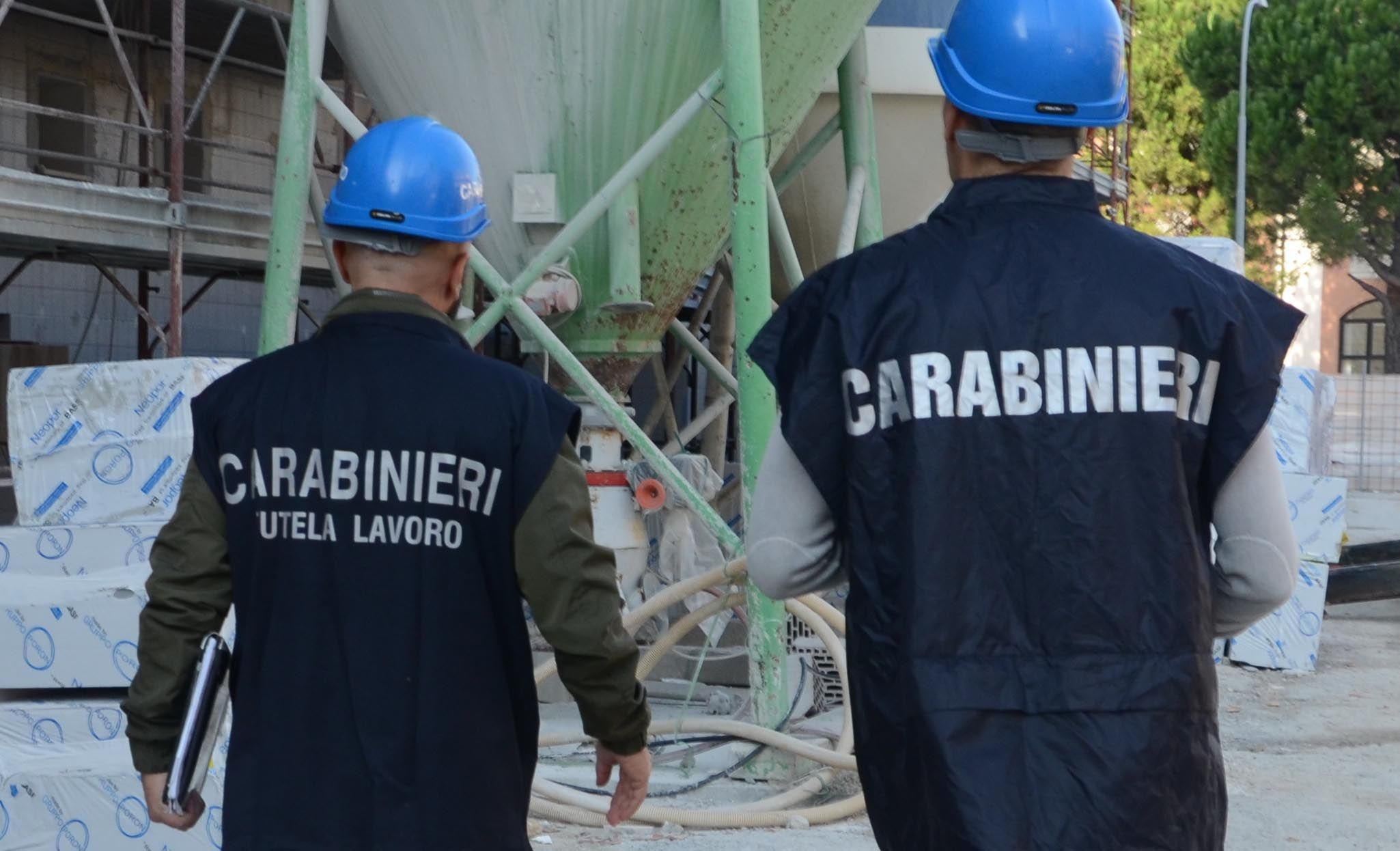 Gasperina, irregolarità in un cantiere edile: il titolare rischia l’arresto