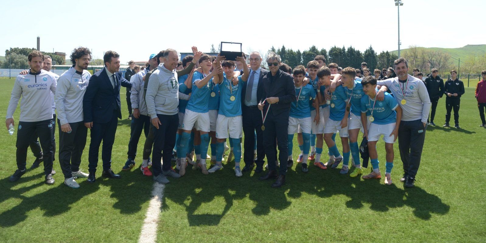 Alba dei Campioni Calabria, il Napoli vince ma il messaggio conta più del risultato