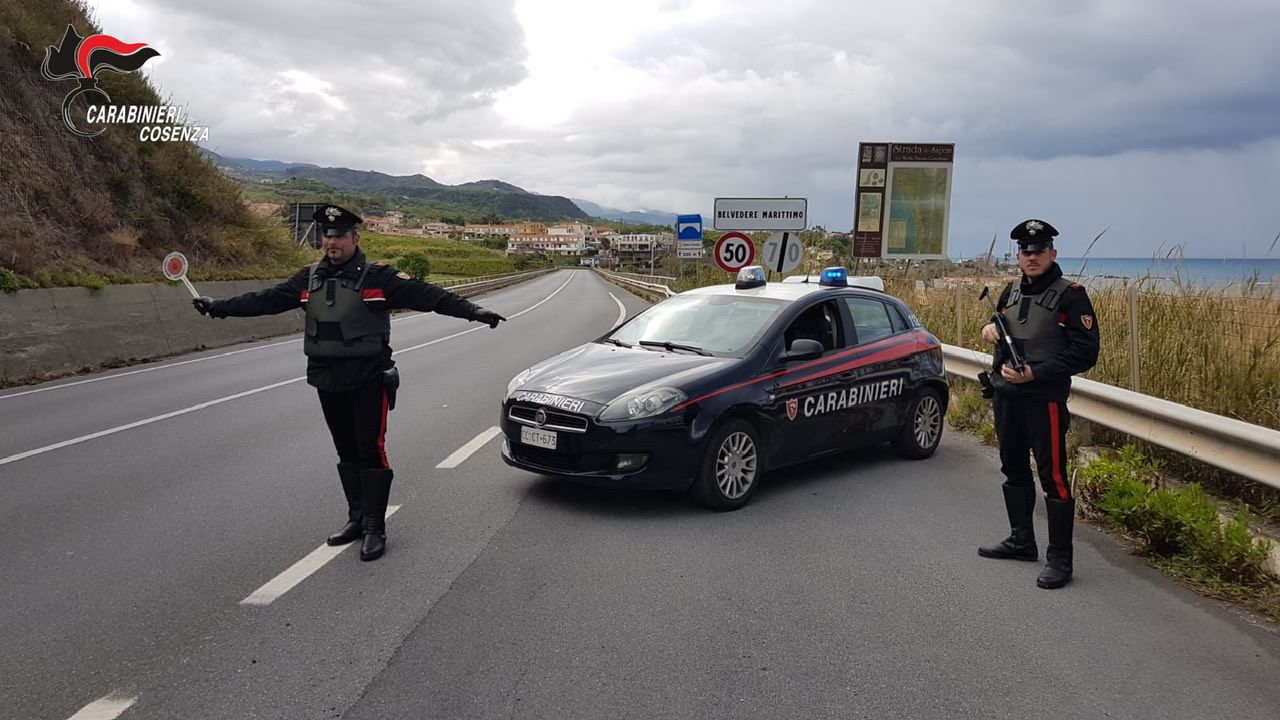 Belvedere Marittimo, pirata della strada finisce in manette. E' accusato di omicidio stradale