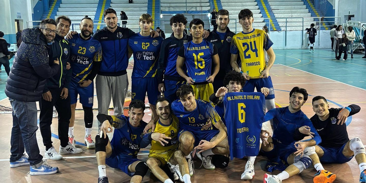 La New Tech Pallavolo Milani batte New Hospital VSF Paola e consolida il terzo posto