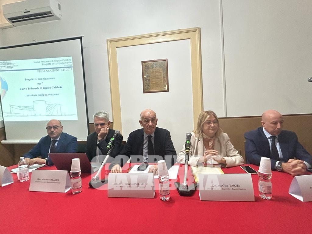 Reggio Calabria, Comune cede terreni per Palazzo di Giustizia. Nordio: «Un nuovo inizio»