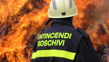 Antincendio, Protezione civile ligure in Calabria