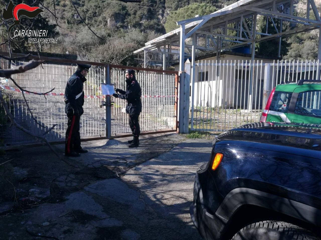 Oriolo, sequestrato il centro di raccolta dei rifiuti