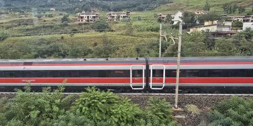 treno fermo binari