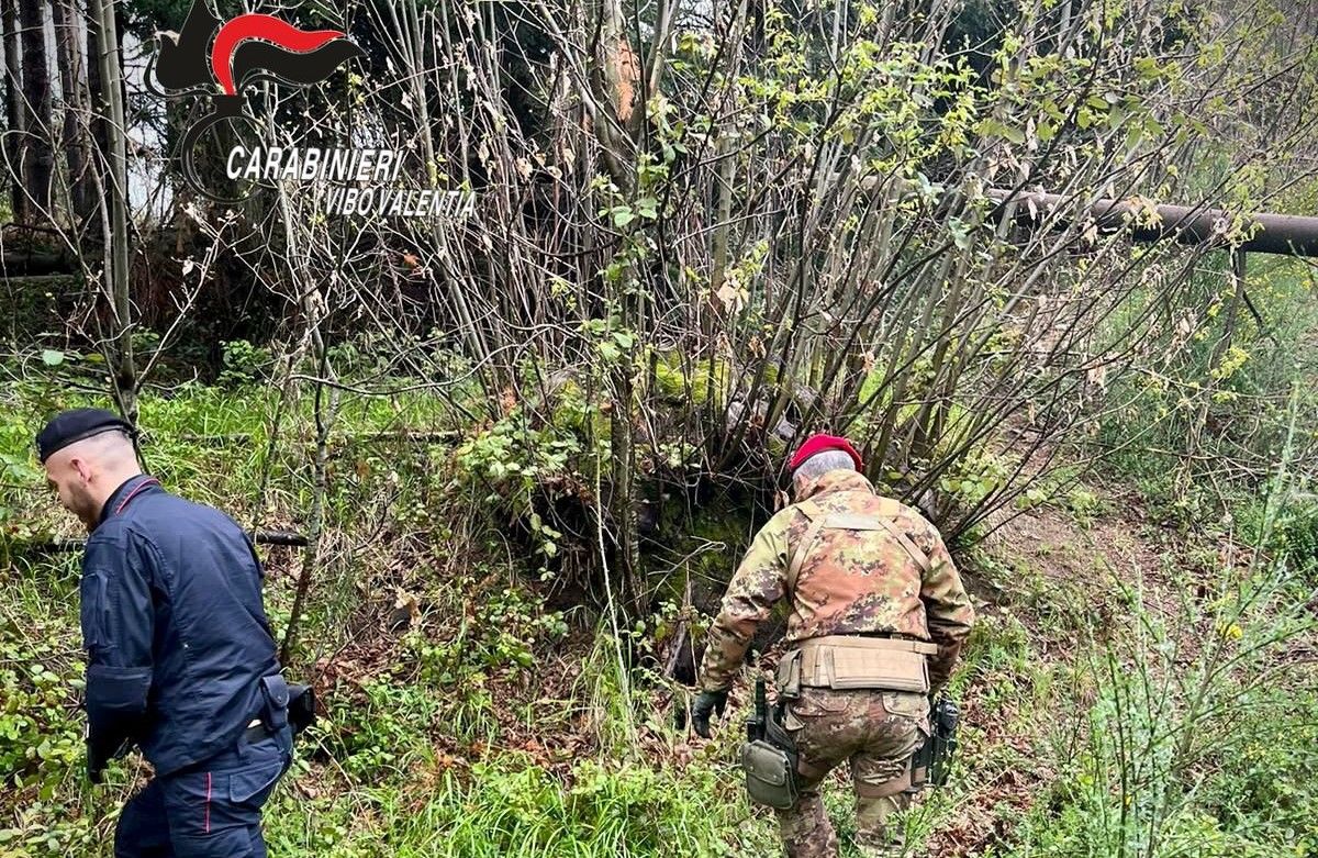 Trovato arsenale in un casolare nelle campagne di Fabrizia, in manette 2 persone – FOTO