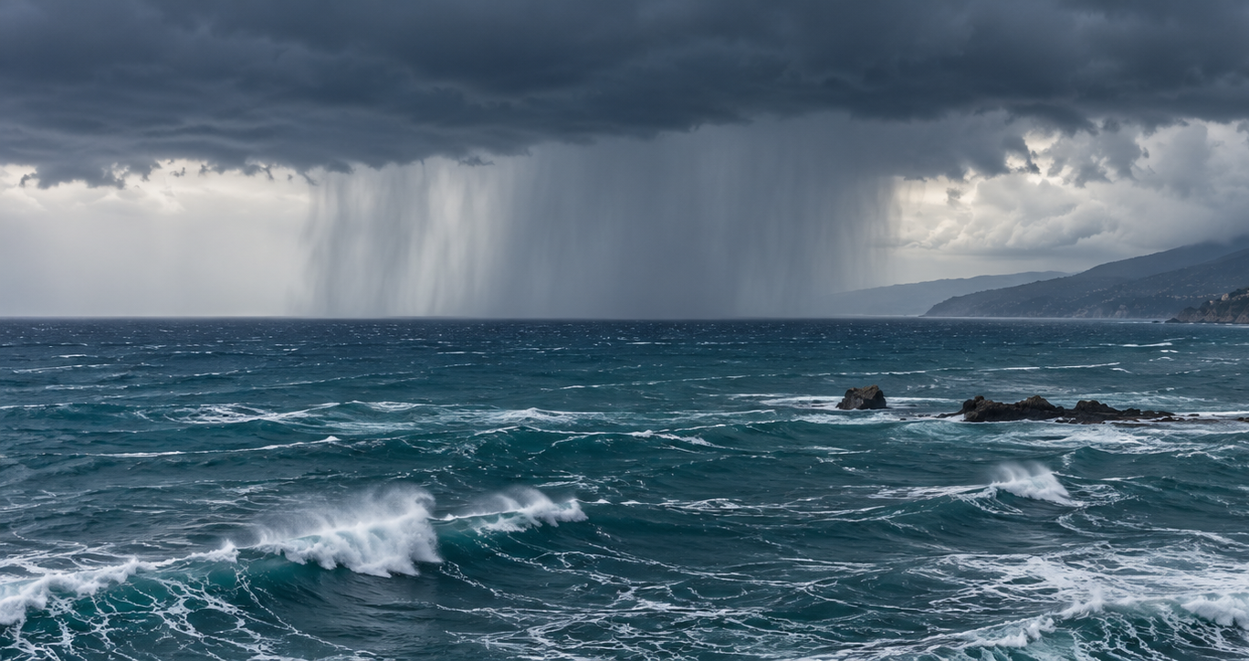 Il Mediterraneo troppo caldo alimenta il rischio cicloni: forti piogge anche in Calabria