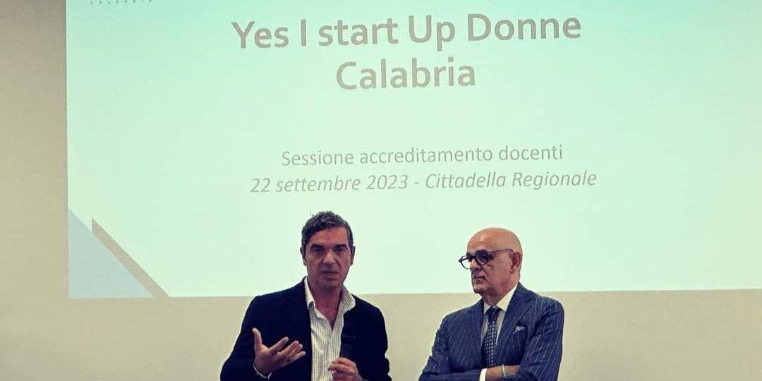 Al via il progetto “Yes I start up Donne Calabria”