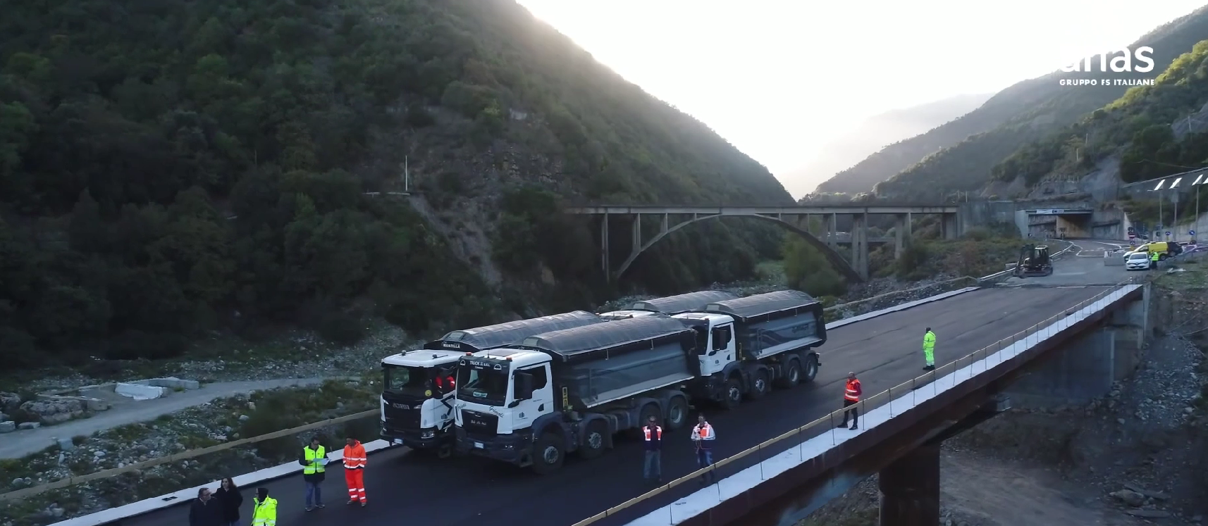 Viadotto Ortiano 2 di Longobucco verso la riapertura, effettuate da Anas le prove di carico – VIDEO