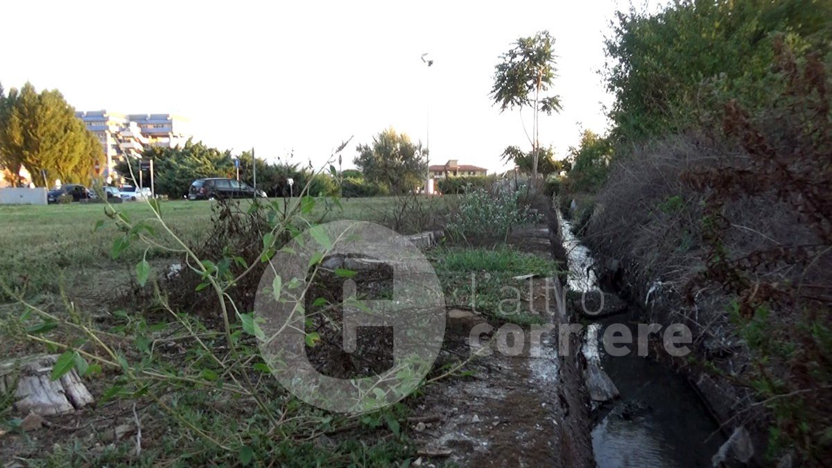 Fogna a cielo aperto e topi all’ospedale di Lamezia – FOTO
