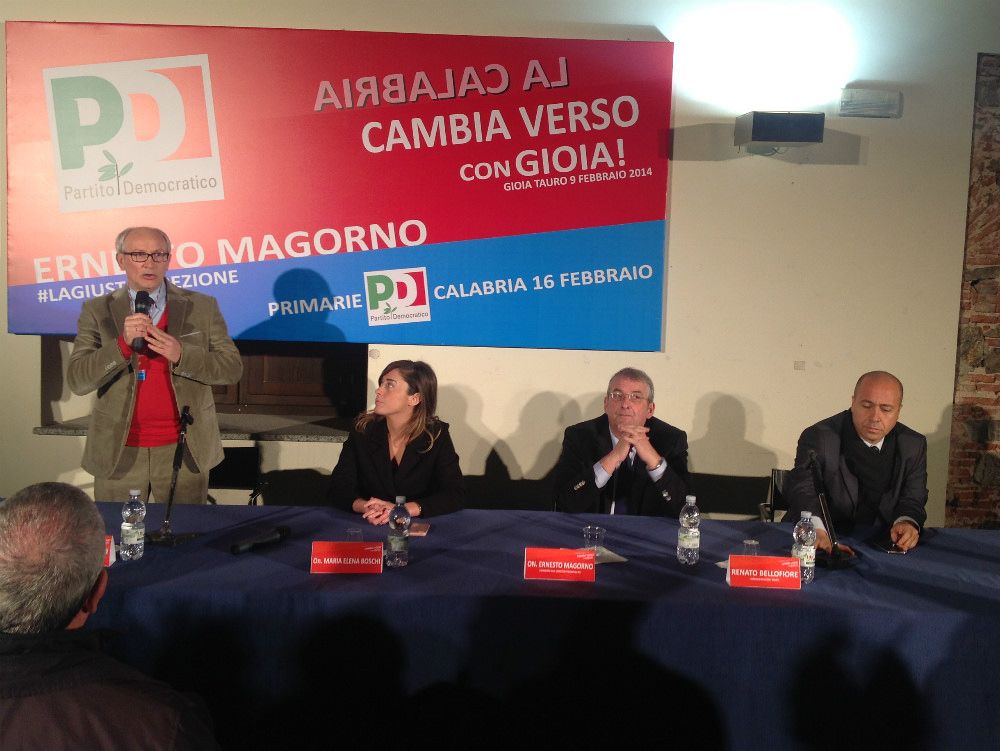 La Boschi con Magorno per la «Leopolda calabrese»