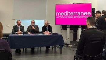 Università di Reggio Calabria, inaugurata l’installazione “Mediterranee”