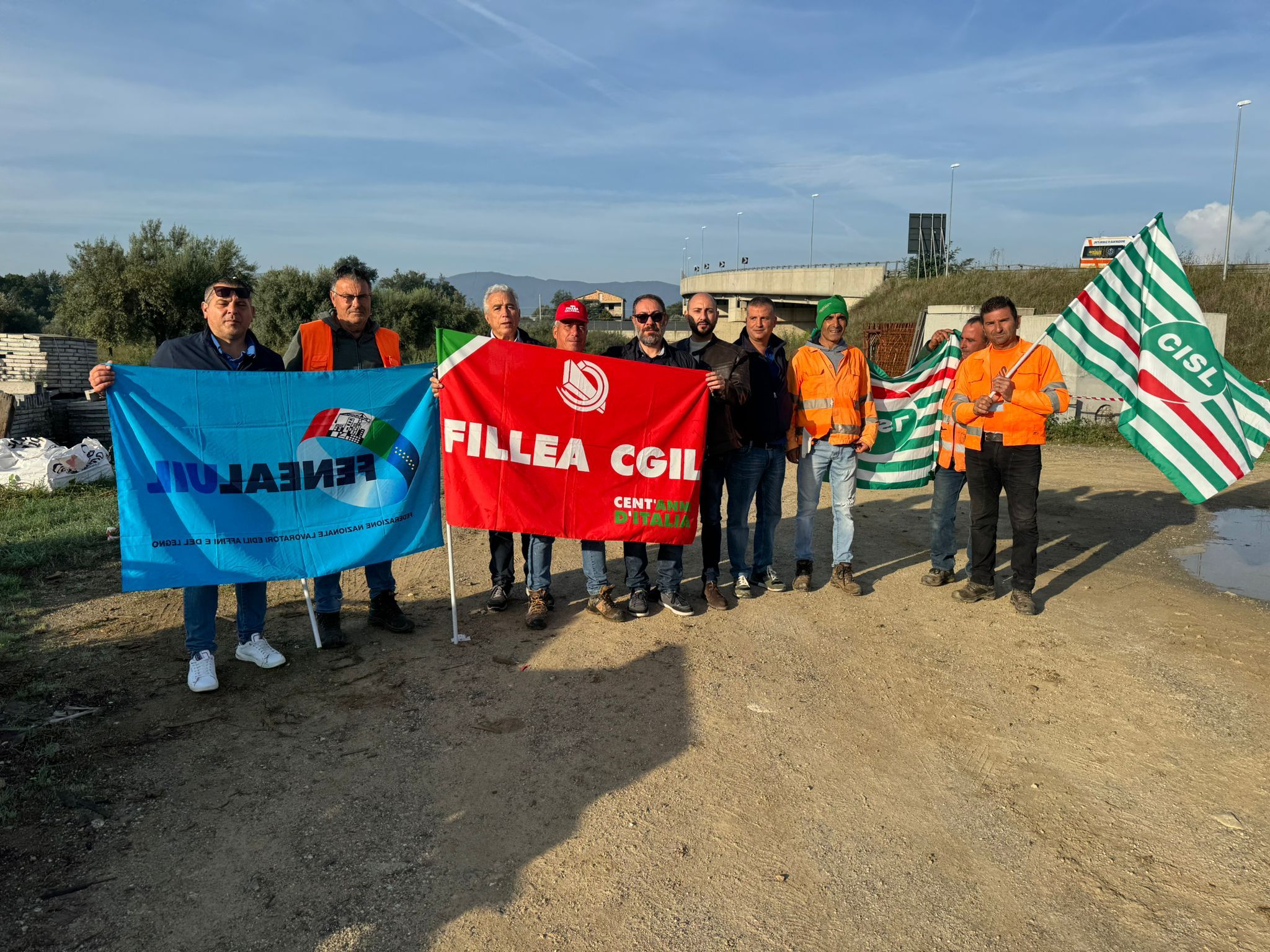 A Montalto Uffugo secondo giorno di sciopero per i lavoratori della Manelli Impresa