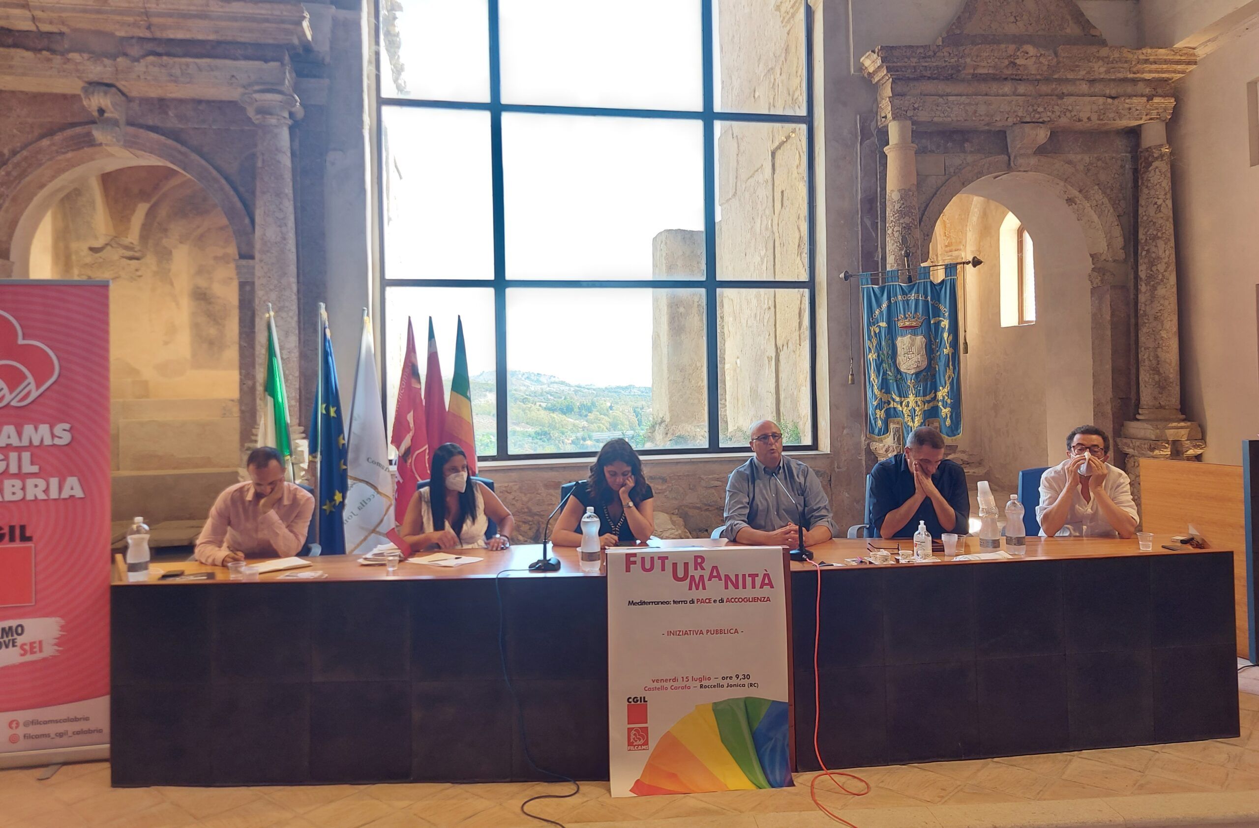 La necessità di pace e l’accoglienza per chi fugge dalle guerre: a Roccella l’incontro promosso dalla Cgil – VIDEO