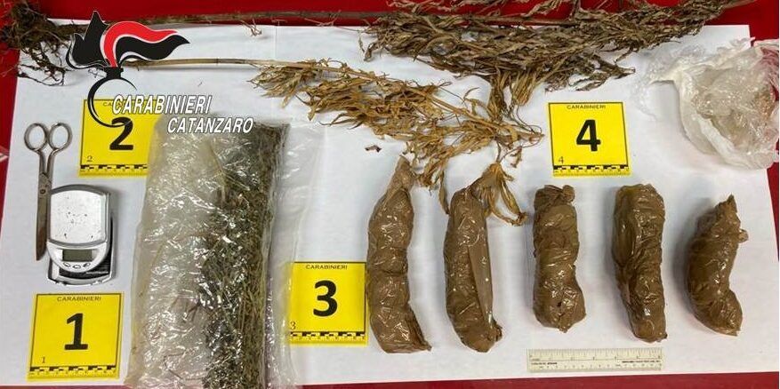 Aveva il laboratorio di spaccio in un casolare a San Vito sullo Ionio: arrestato